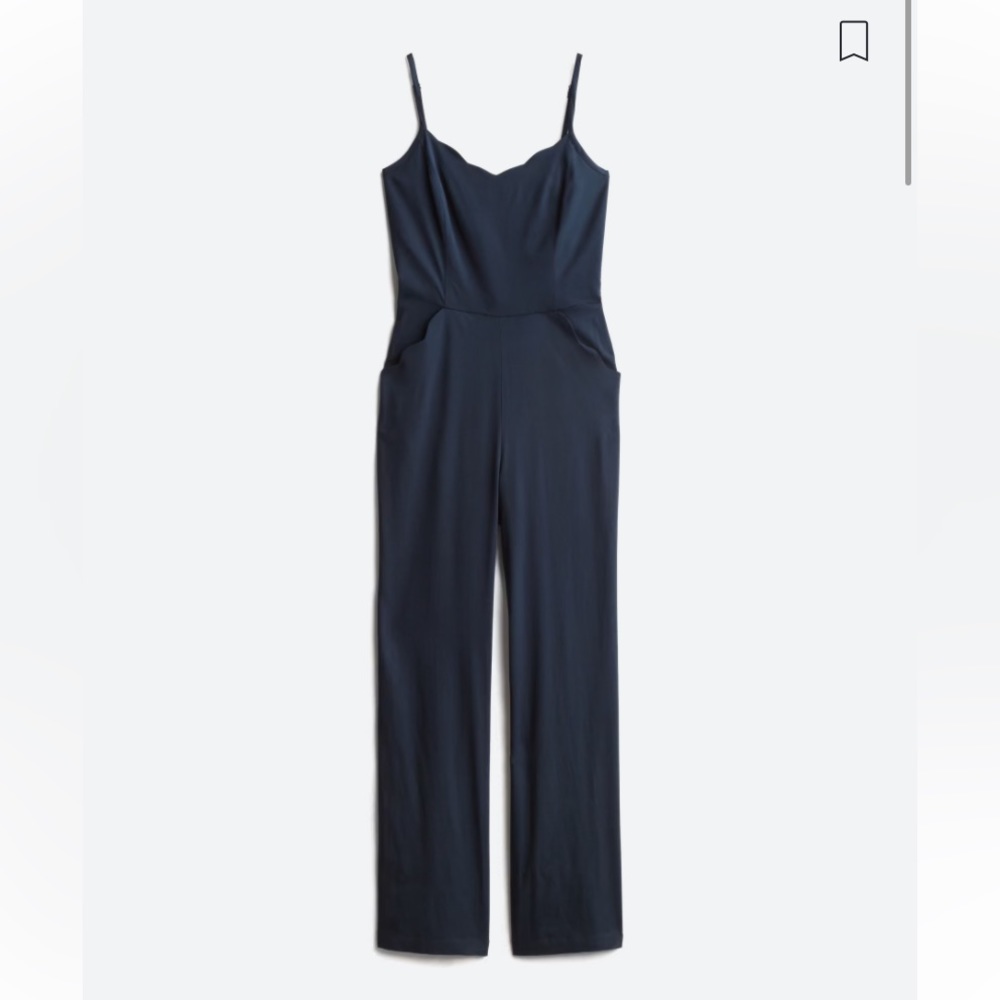 Chandelle Scallop Detail Jumpsuit